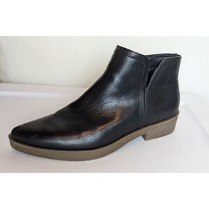 Frye And Co. Ilisha Black Stacked Heel Ankle Booties Women's Size 8M